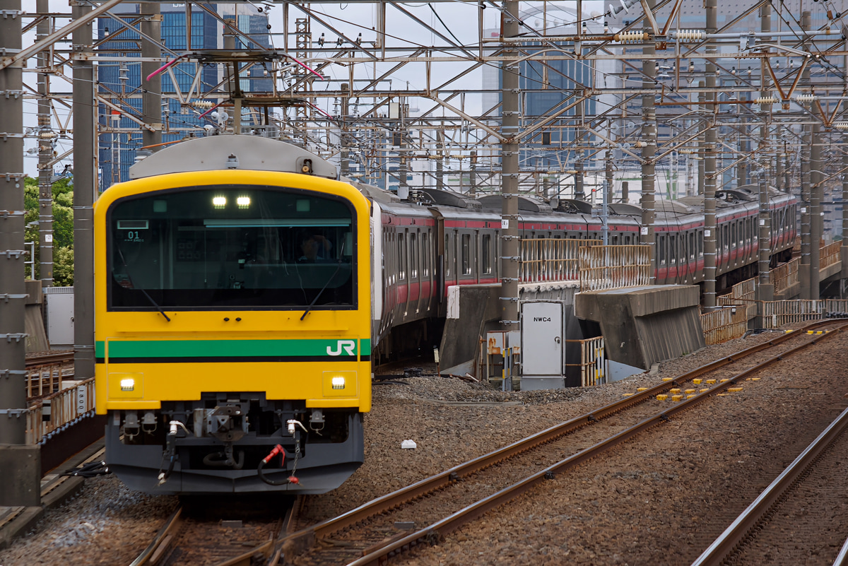 JR東日本 尾久車両センター E493系 オク01編成