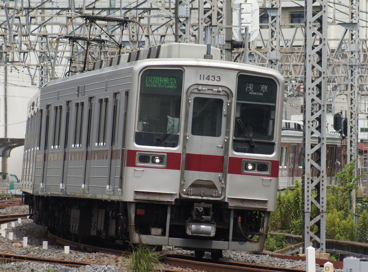 東武鉄道 南栗橋車両管区春日部支所 10030系 11267F+11433F