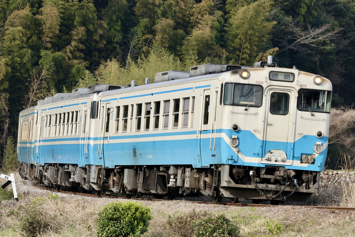 JR四国 徳島運転所 キハ47形 2108