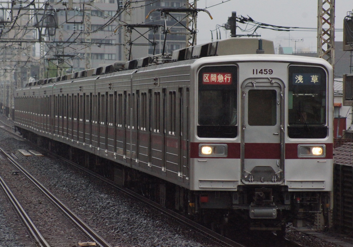 東武鉄道 南栗橋車両管区春日部支所 10050型 11459F