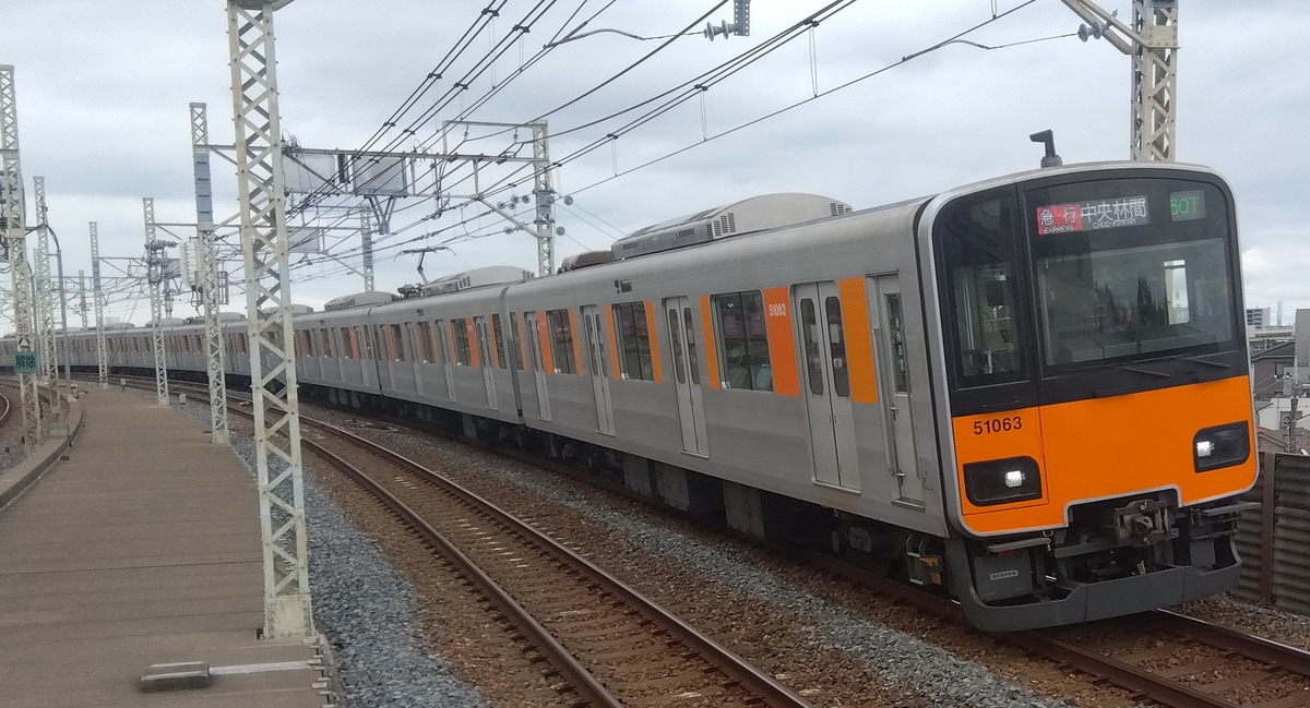 東武鉄道 南栗橋車両管区 50050型 51063F