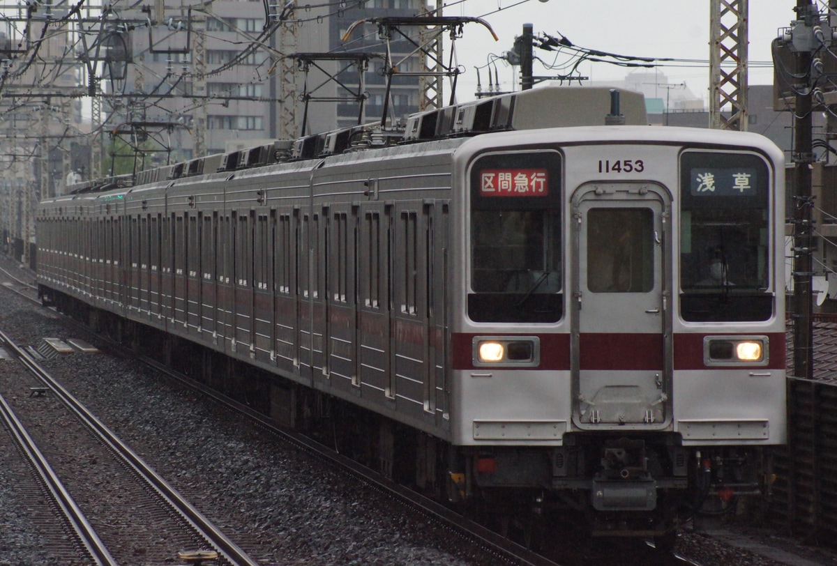 東武鉄道 南栗橋車両管区春日部支所 10050型 11453F