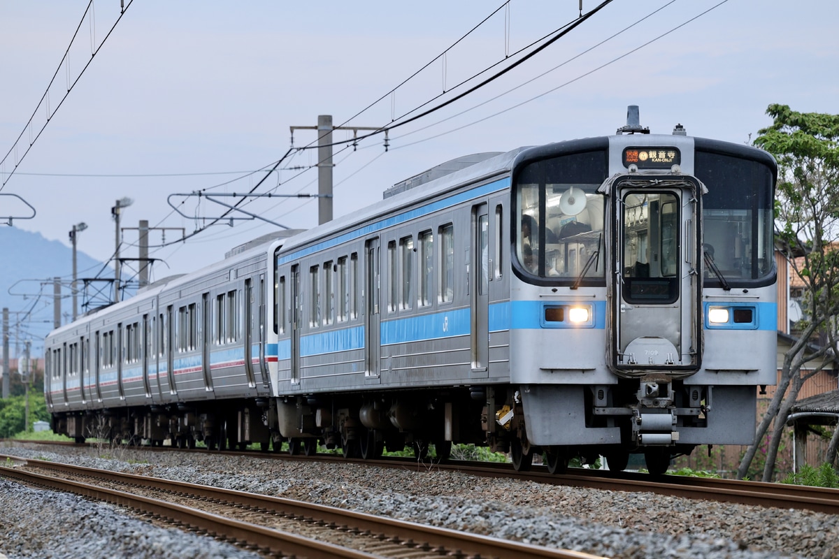 JR四国 高松運転所 7000系 7109