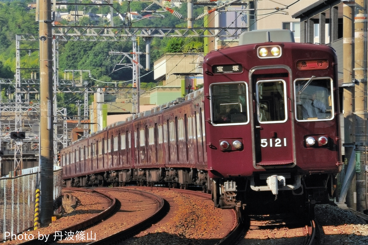 阪急電鉄 平井車庫 5100系 5128F