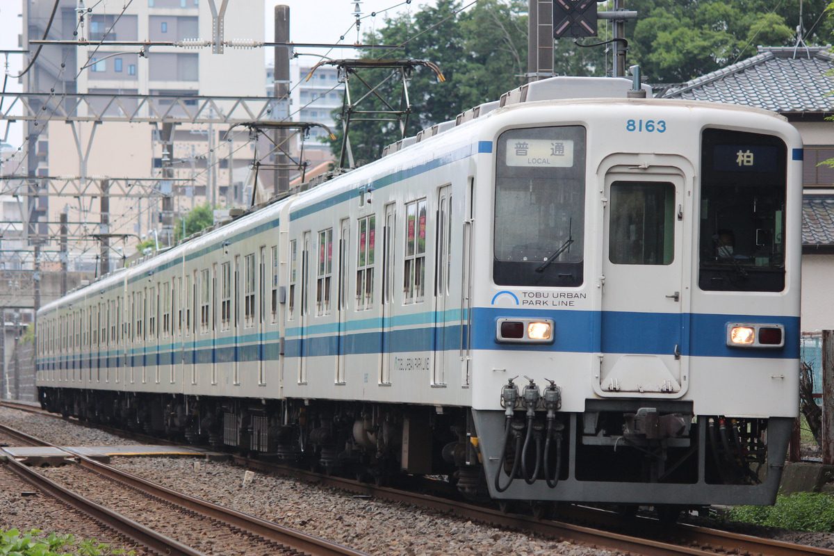 東武鉄道 森林公園検修区 8000 8163F