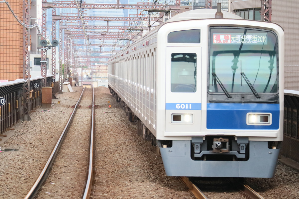 西武鉄道 小手指車両管理所 6000系 6111F