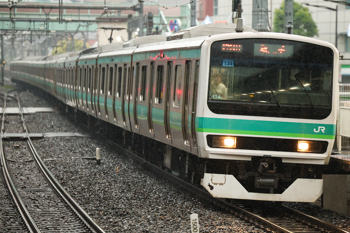 JR東日本 松戸車両センター本区 E231系 マト134編成