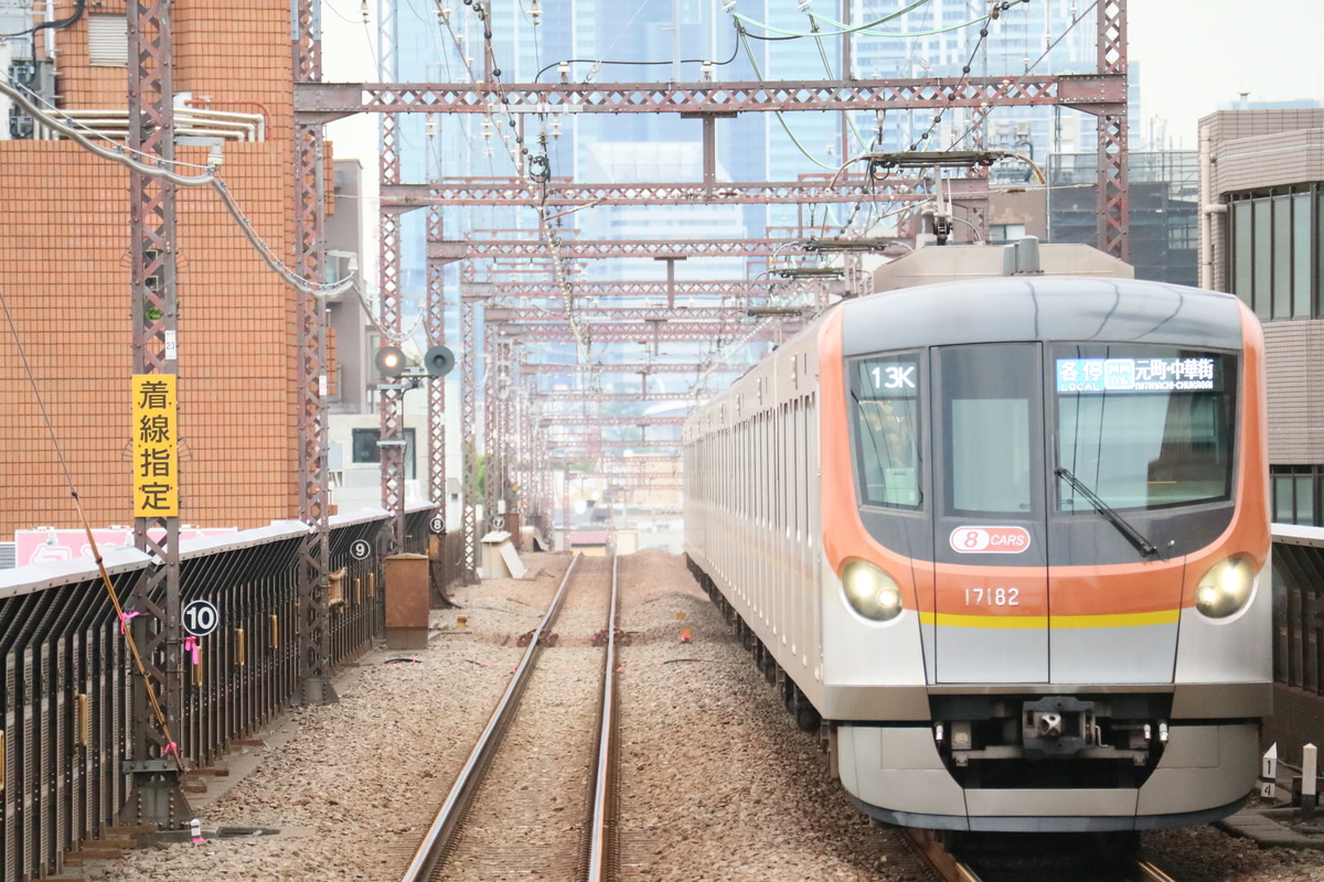 東京メトロ 和光検車区 17000系 17182F