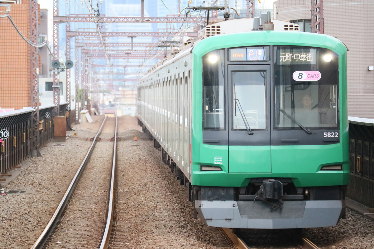 東急電鉄 元住吉検車区 5050系 5122F
