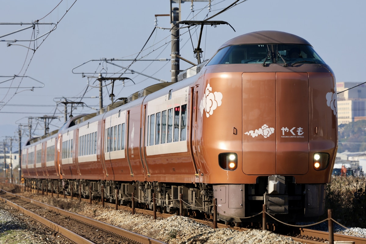 JR西日本 後藤総合車両所出雲支所 273系 Y11編成