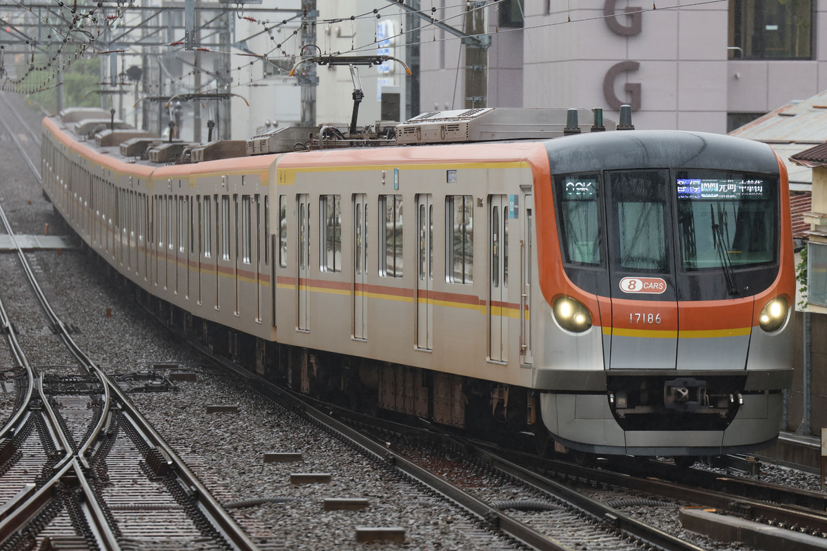 東京メトロ 和光検車区 17000系 17186F
