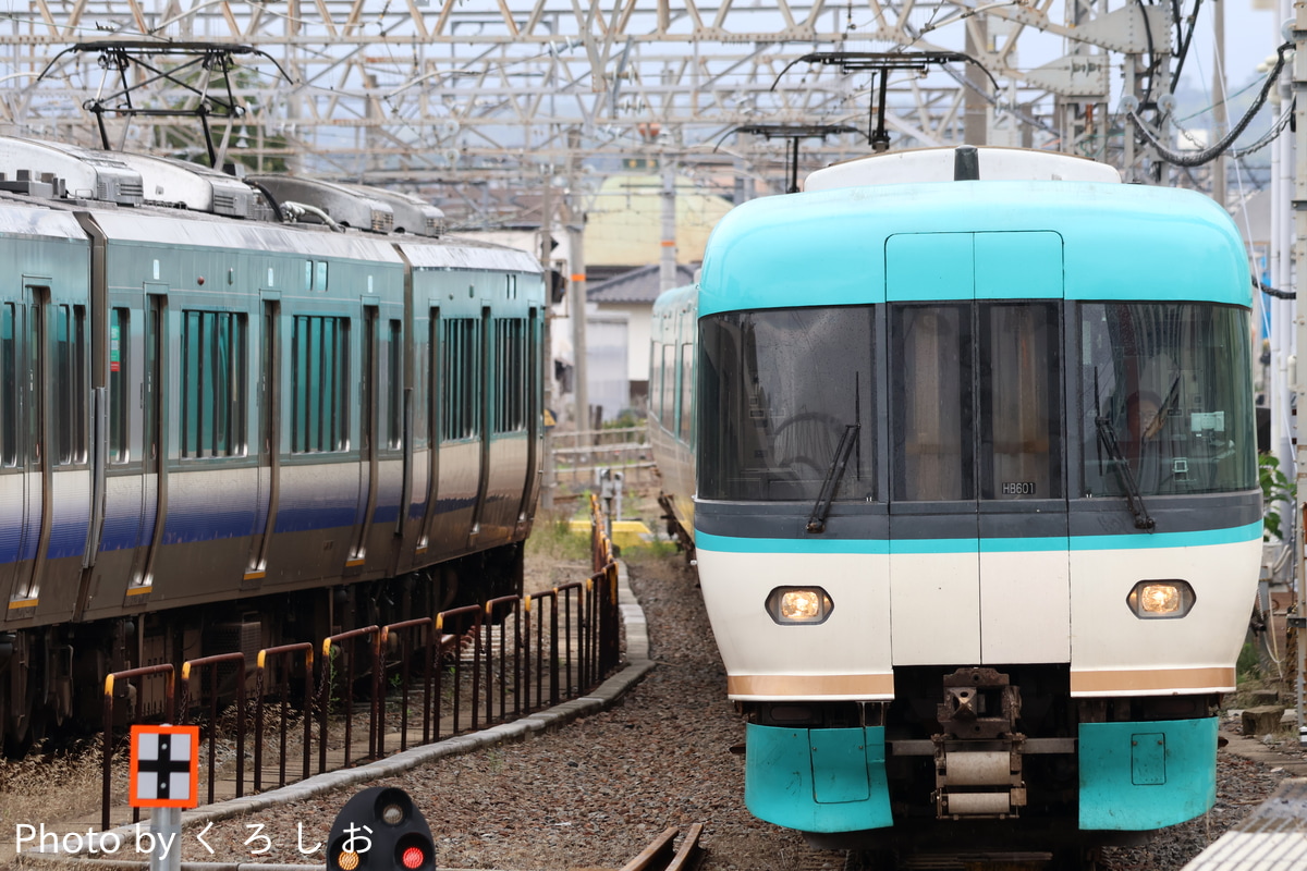 JR西日本 吹田総合車両所日根野支所 283系 HB601編成
