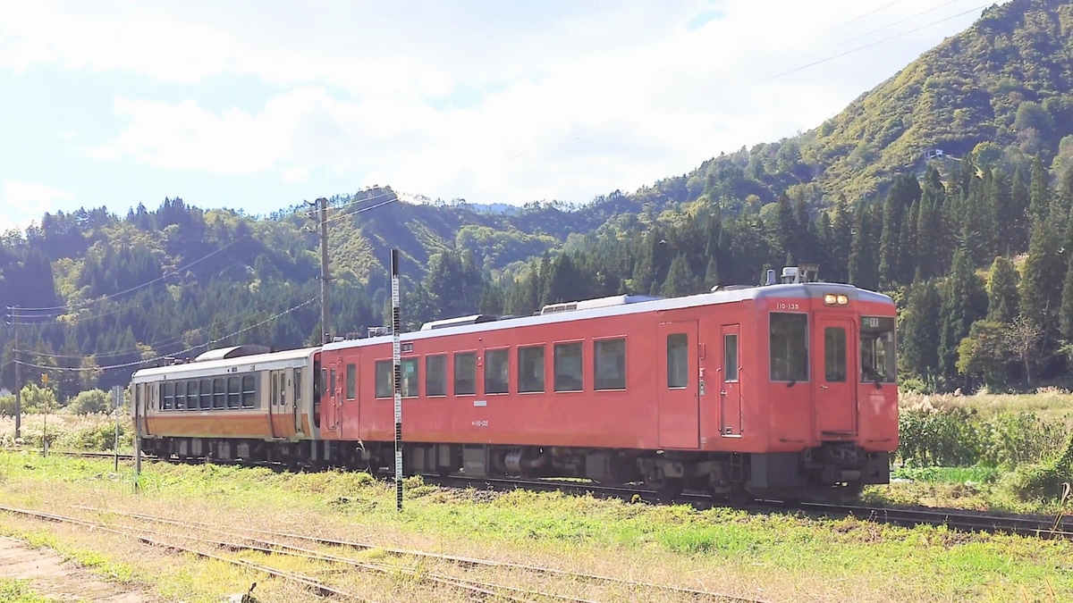 JR東日本 郡山総合車両センター郡山派出所 キハ110系 キハ110-135