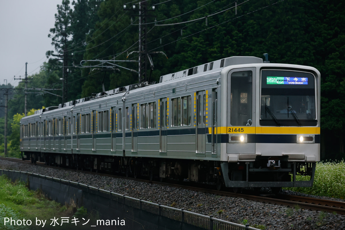 東武鉄道 南栗橋工場 20400型 21445F