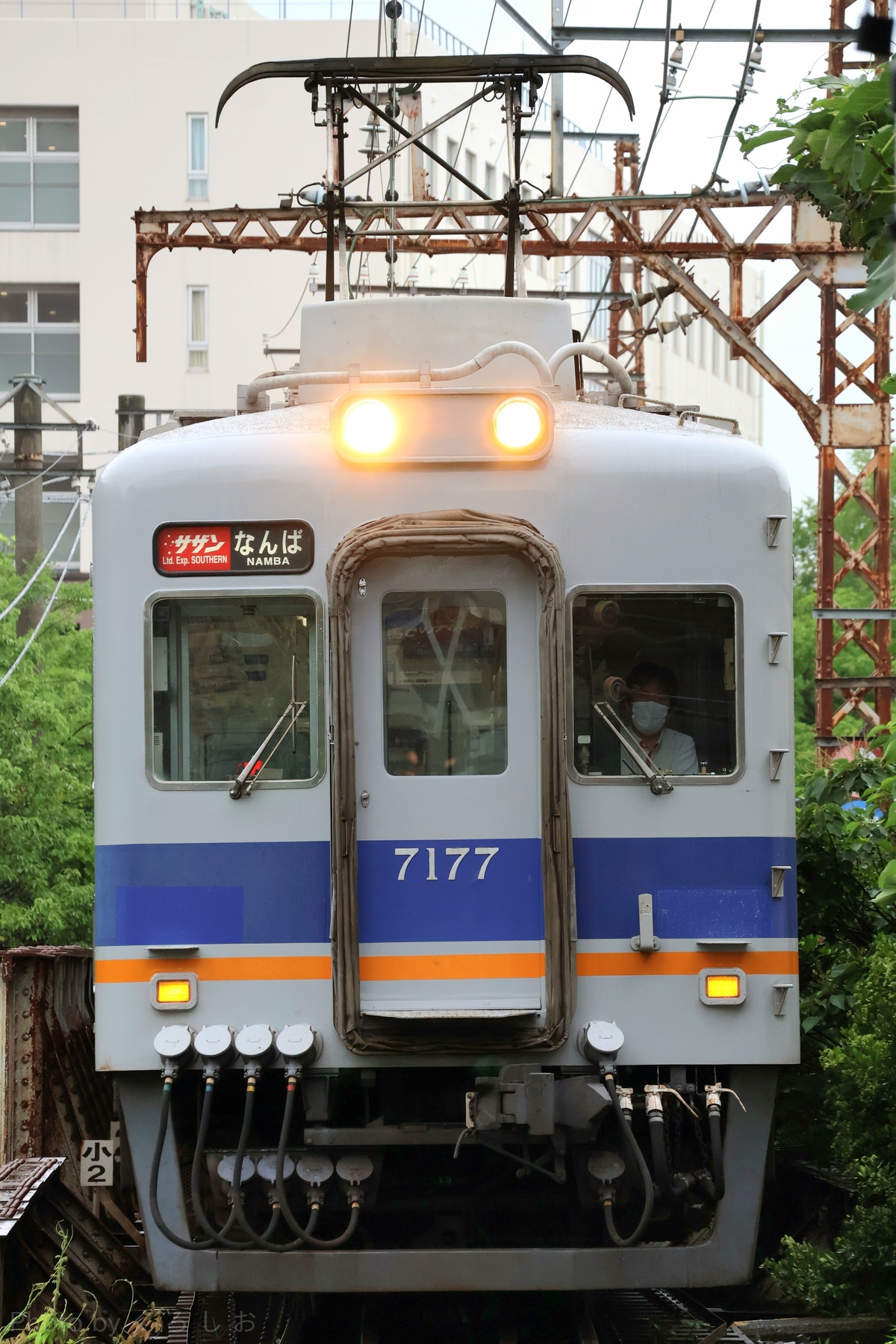 南海電気鉄道 住ノ江検車区 7100系 7177F