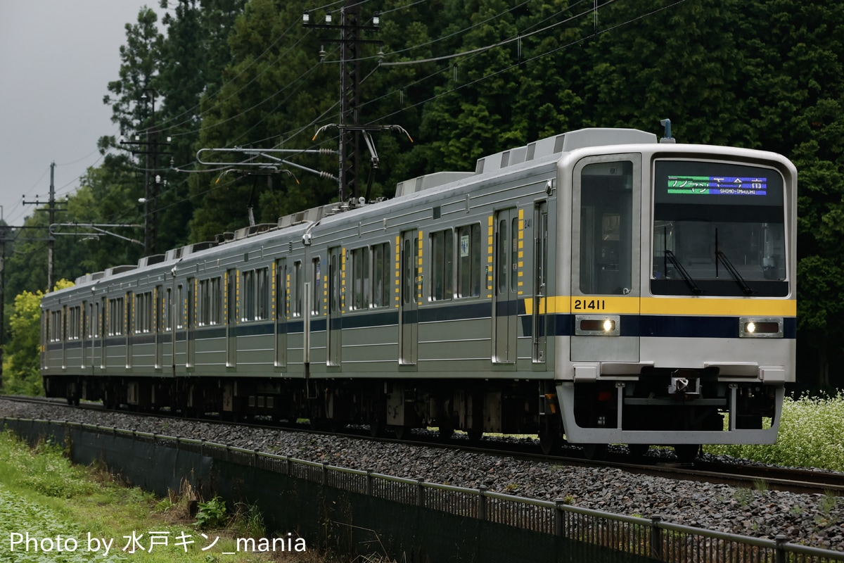 東武鉄道 南栗橋工場 20400型 21411F