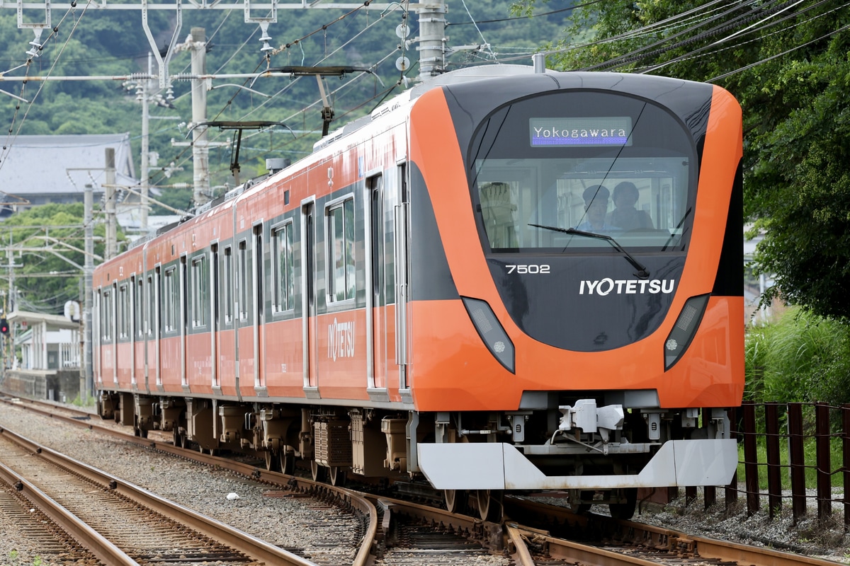 伊予鉄道 古町車両工場 7000系 7502