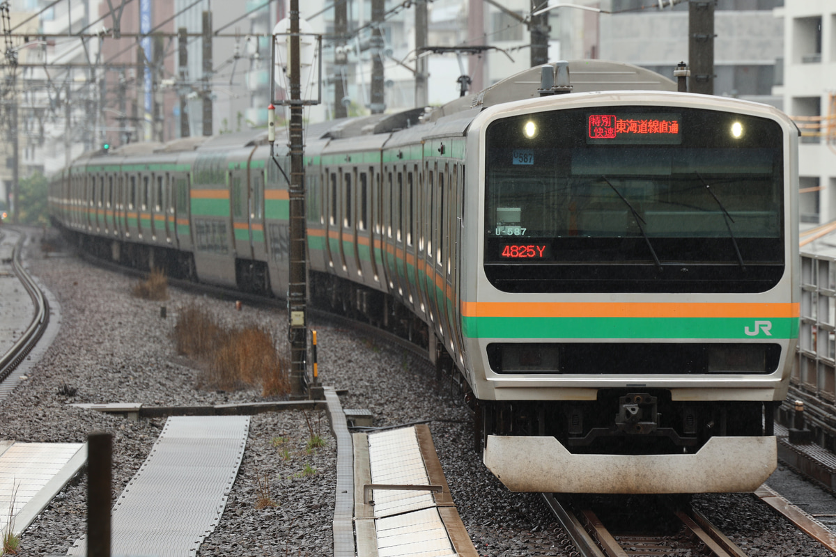 JR東日本 小山車両センター E231系 ヤマU587編成