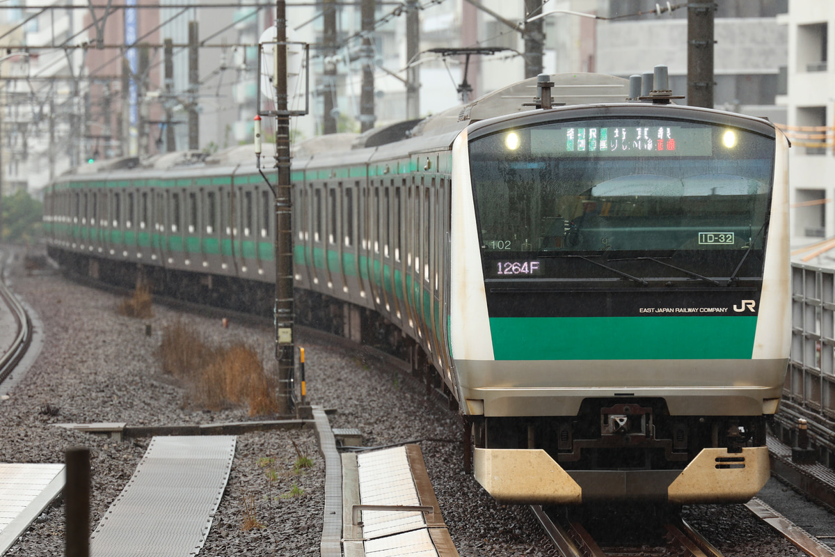 JR東日本 川越車両センター E233系 ハエ102編成