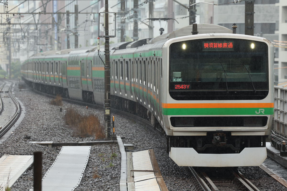JR東日本 国府津車両センター E231系 コツK-06編成