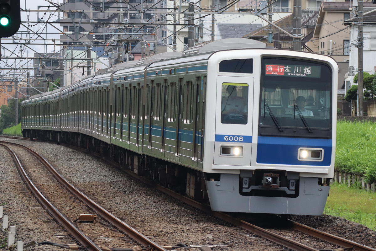 西武鉄道 所沢車両工場 6000系 6108