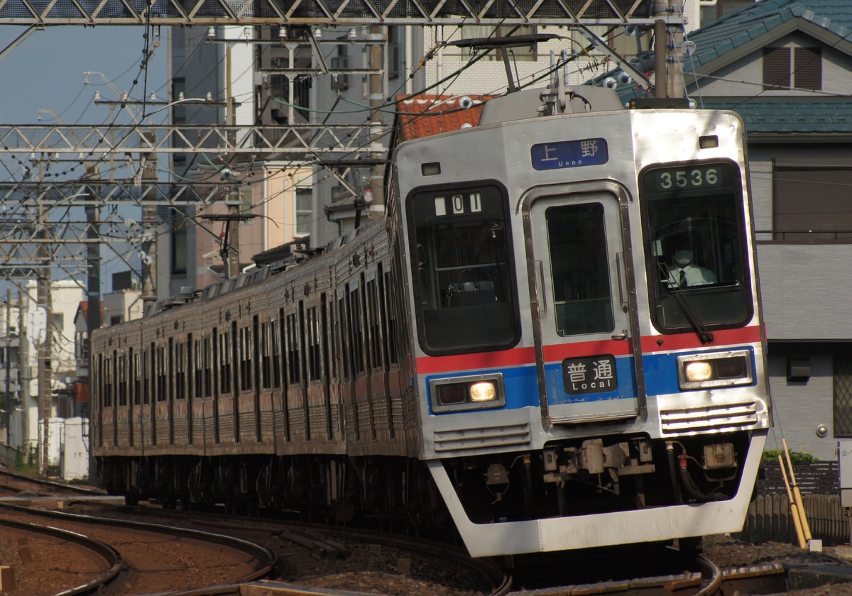 京成電鉄 宗吾車両基地 3500形 3536F