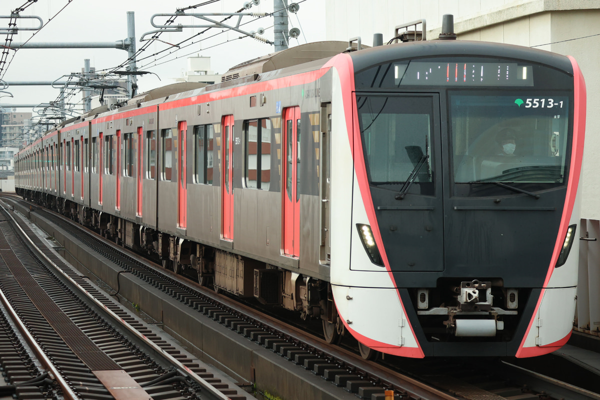 東京都交通局 馬込検車場 5500形 5513F