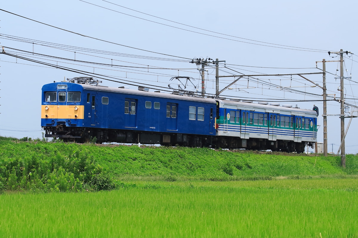 JR東日本 幕張車両センター 143系 クモヤ143-13