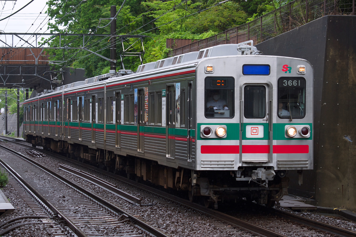 芝山鉄道 宗吾車両基地 3600形 3668編成