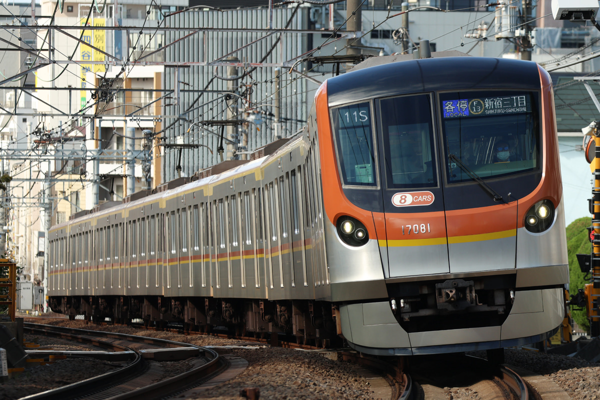 東京メトロ 和光検車区 17000系 17181F