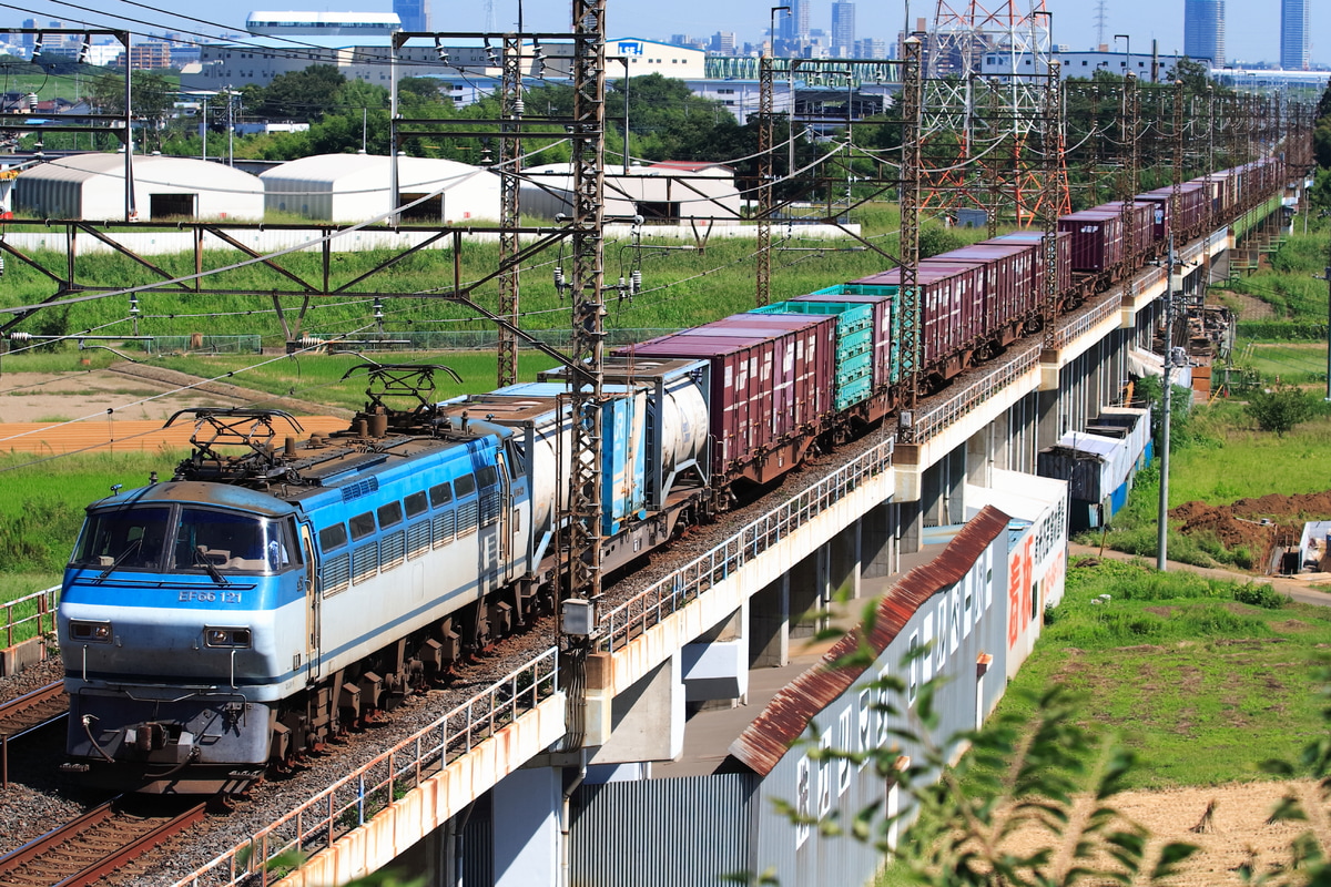 JR貨物 吹田機関区 EF66 121