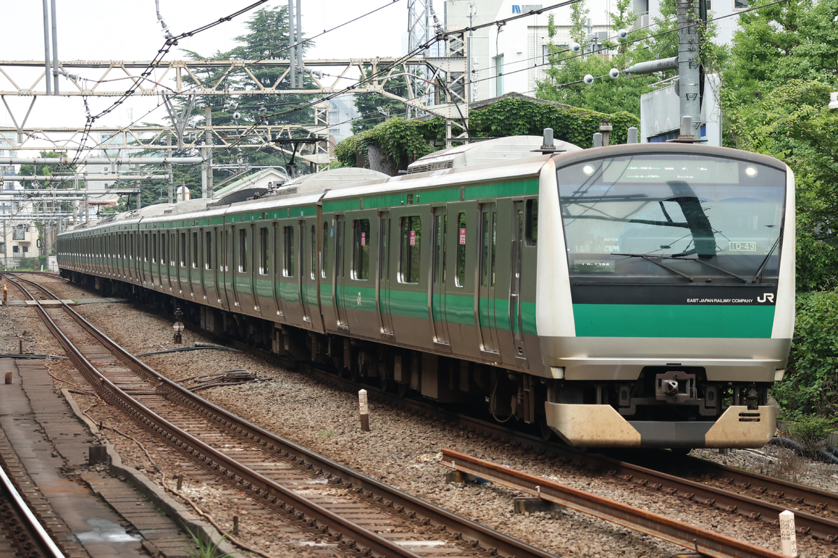 JR東日本 川越車両センター E233系 ハエ113編成