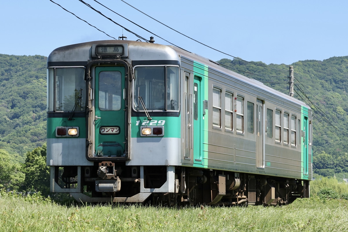 JR四国 徳島運転所 1200形 1229