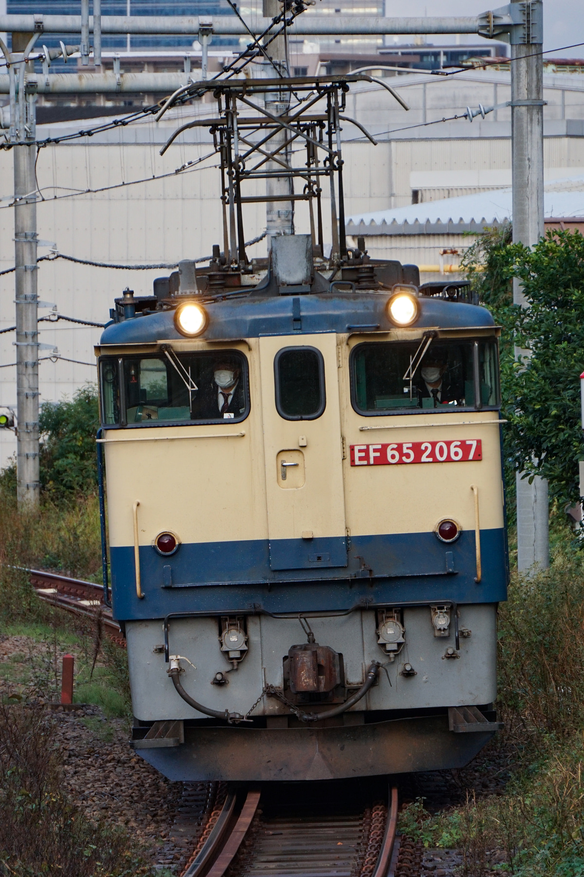 JR貨物 新鶴見機関区 EF65 2067