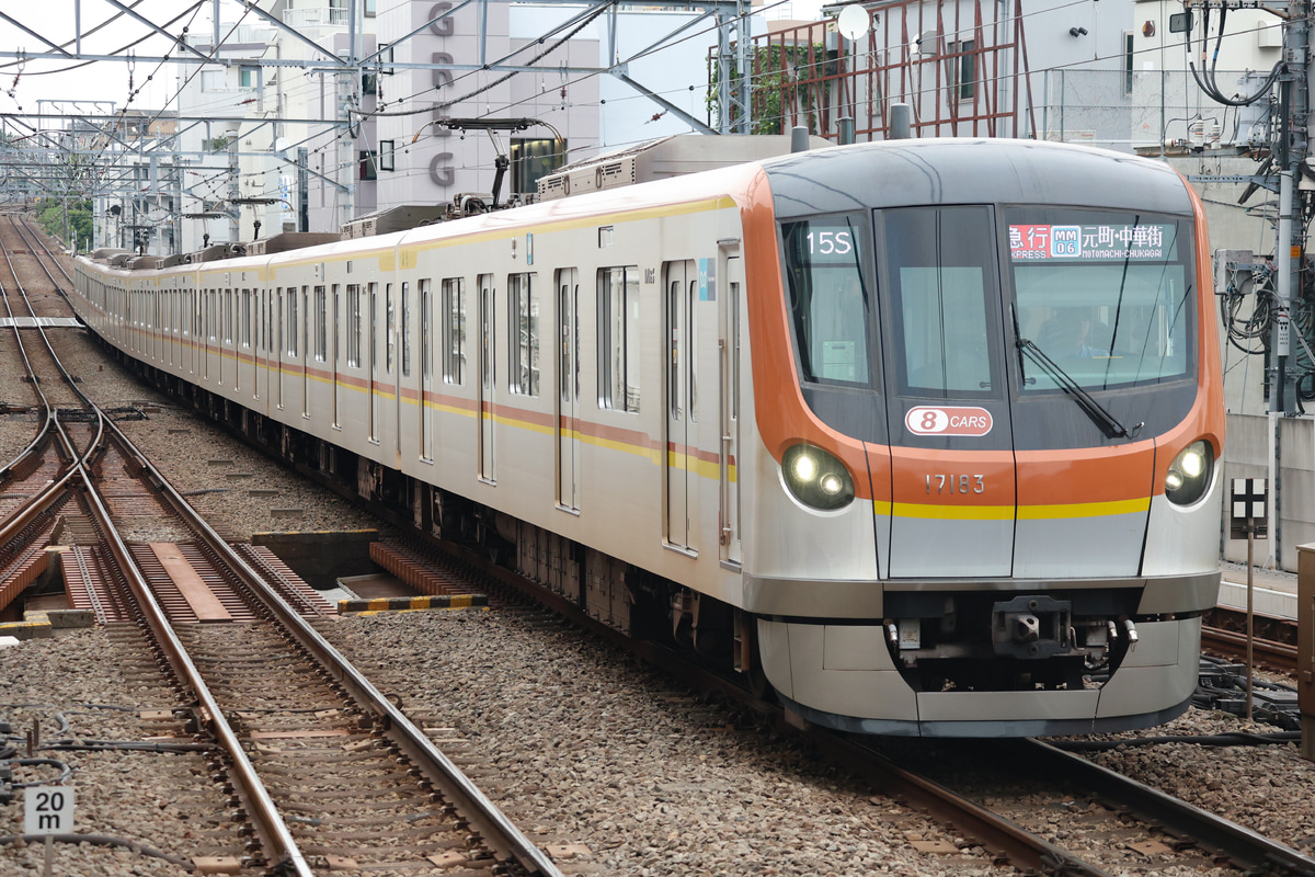 東京メトロ 和光検車区 17000系 17183F