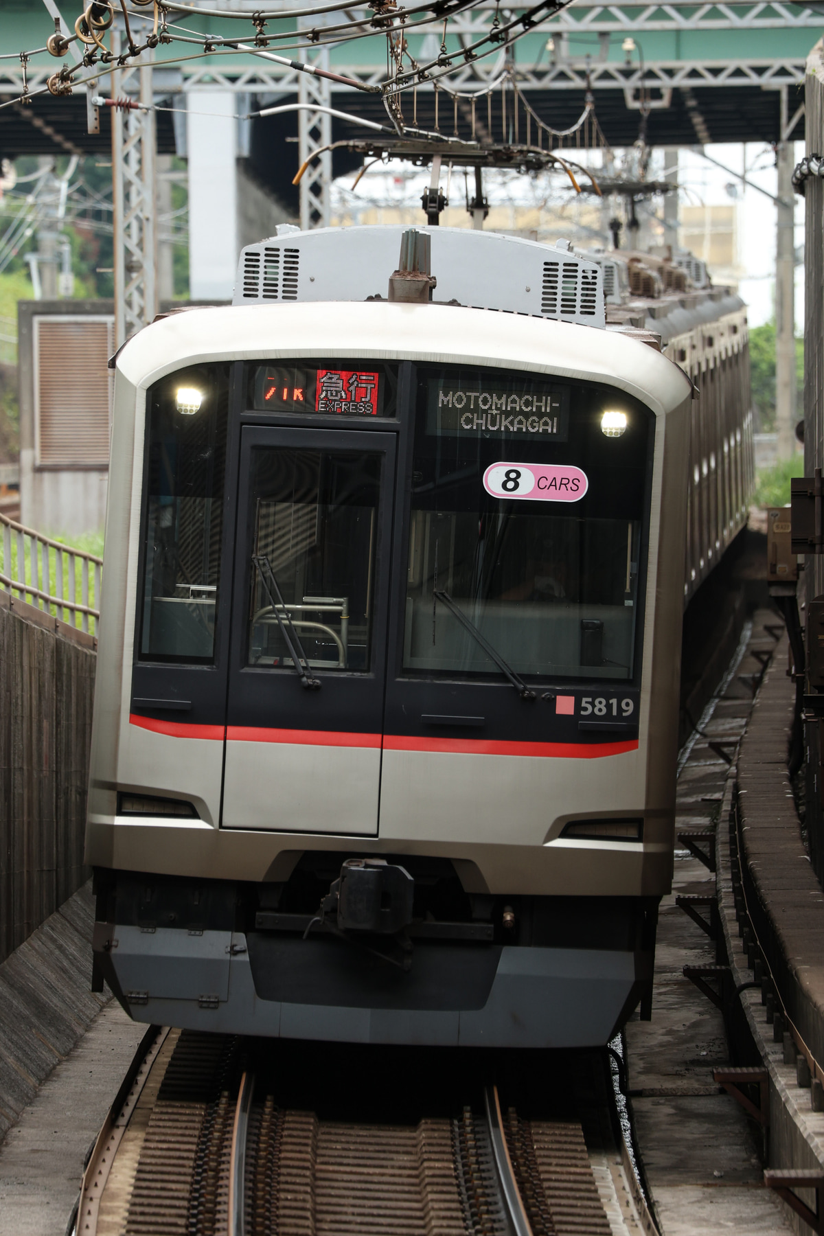 東急電鉄 元住吉検車区 5000系 5119F