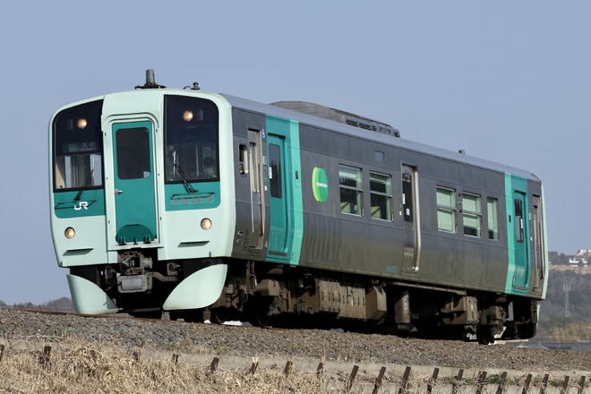 徳島運転所1500形1503を神前～造田間で撮影した写真