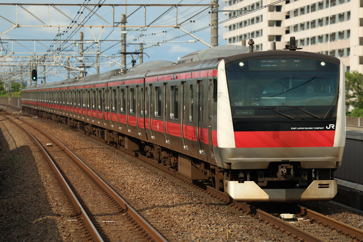 JR東日本 京葉車両センター E233系 ケヨ509編成