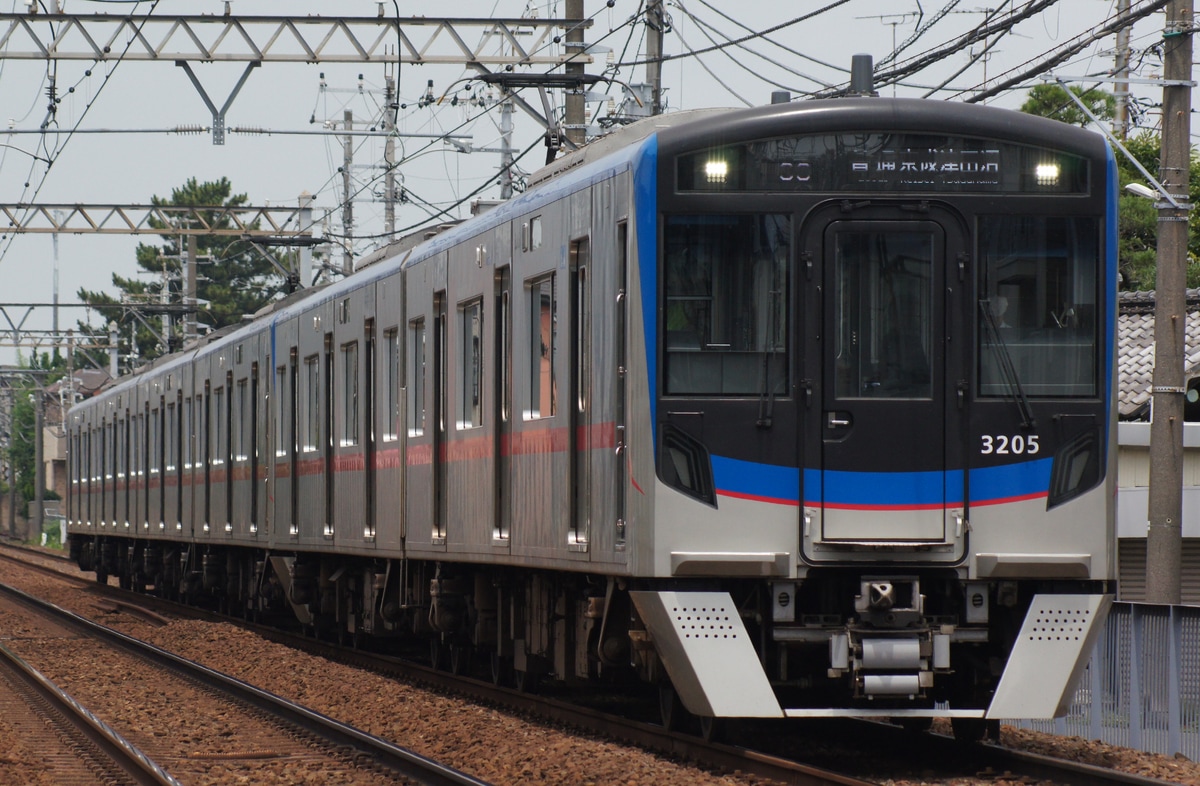 京成電鉄 宗吾車両基地 3200形 3204F