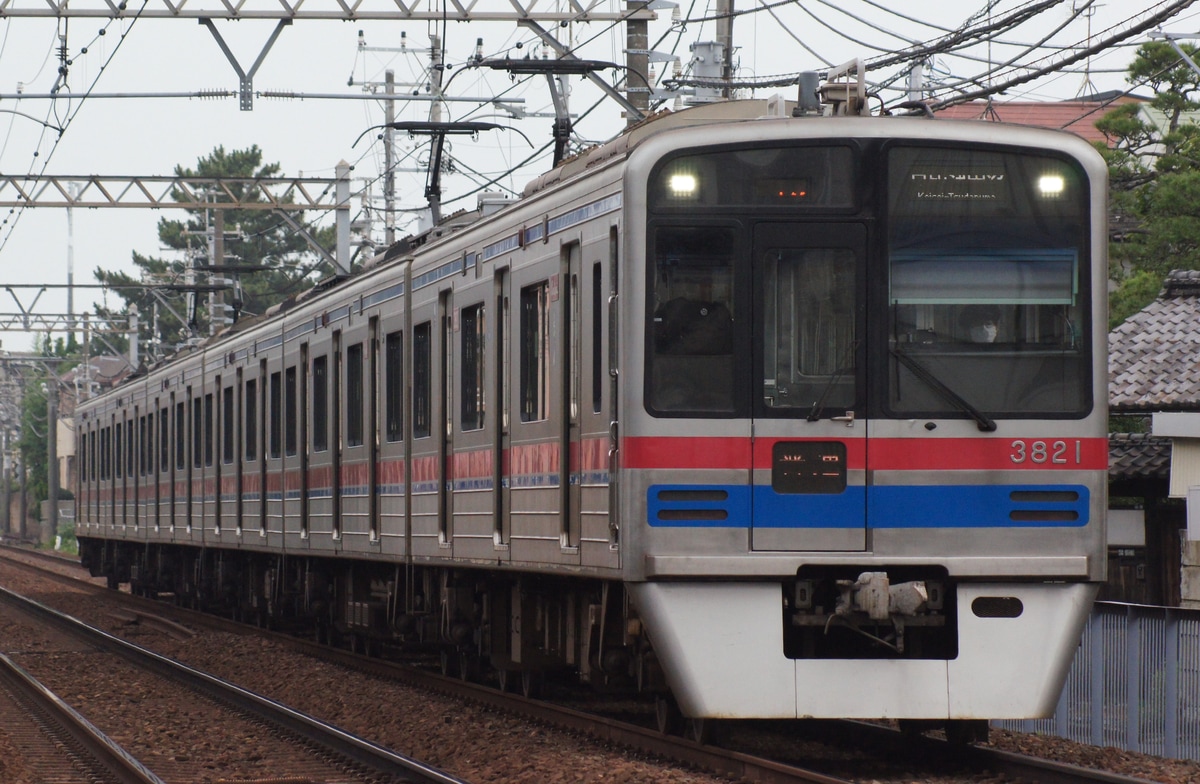 京成電鉄 宗吾車両基地 3700形 3828F