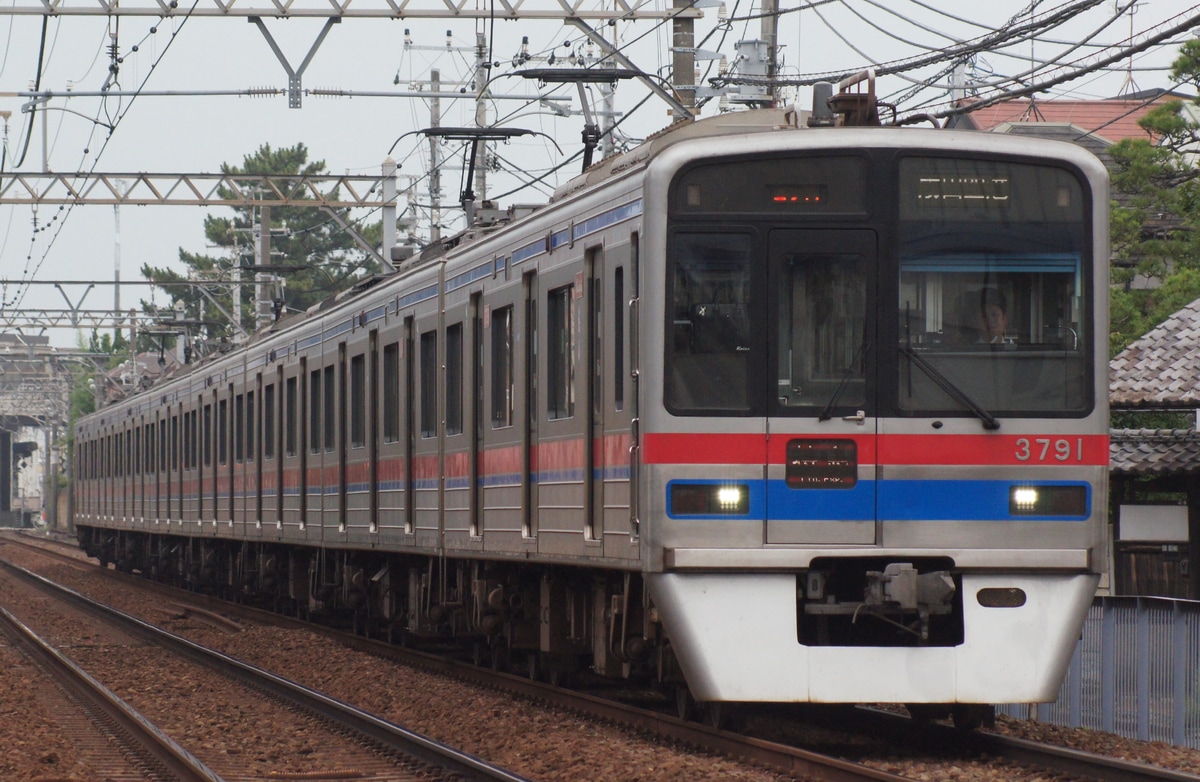 京成電鉄 宗吾車両基地 3700形 3798F