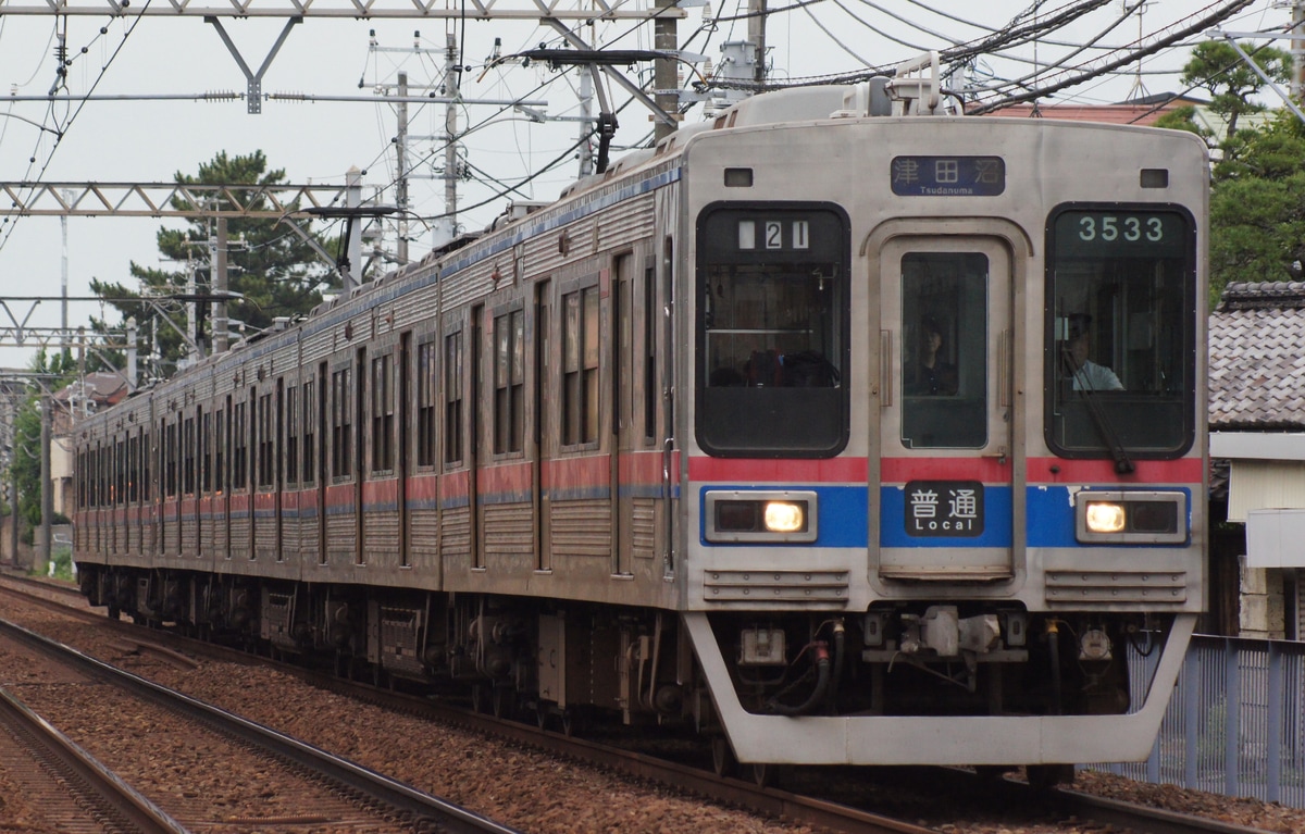 京成電鉄 宗吾車両基地 3500形 3536F