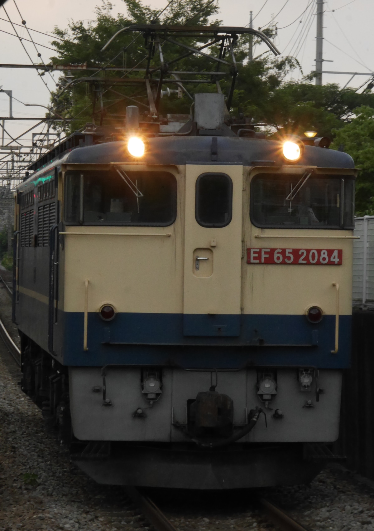 JR貨物 新鶴見機関区 EF65 2084 