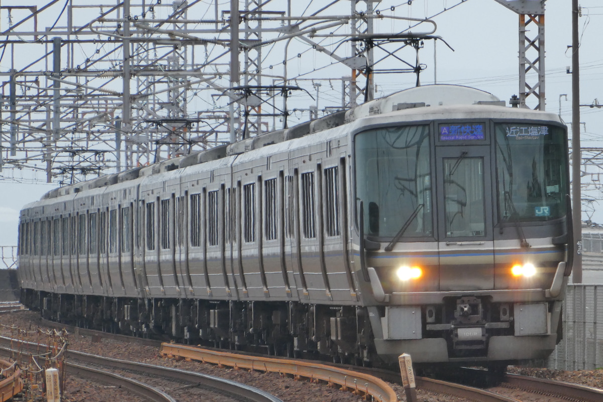 JR西日本 網干総合車両所本所 223系 V1編成