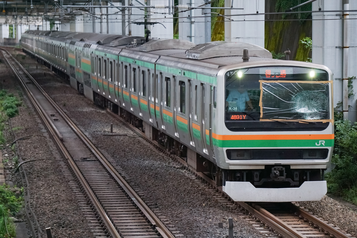 JR東日本 国府津車両センター E231系 コツK-38編成