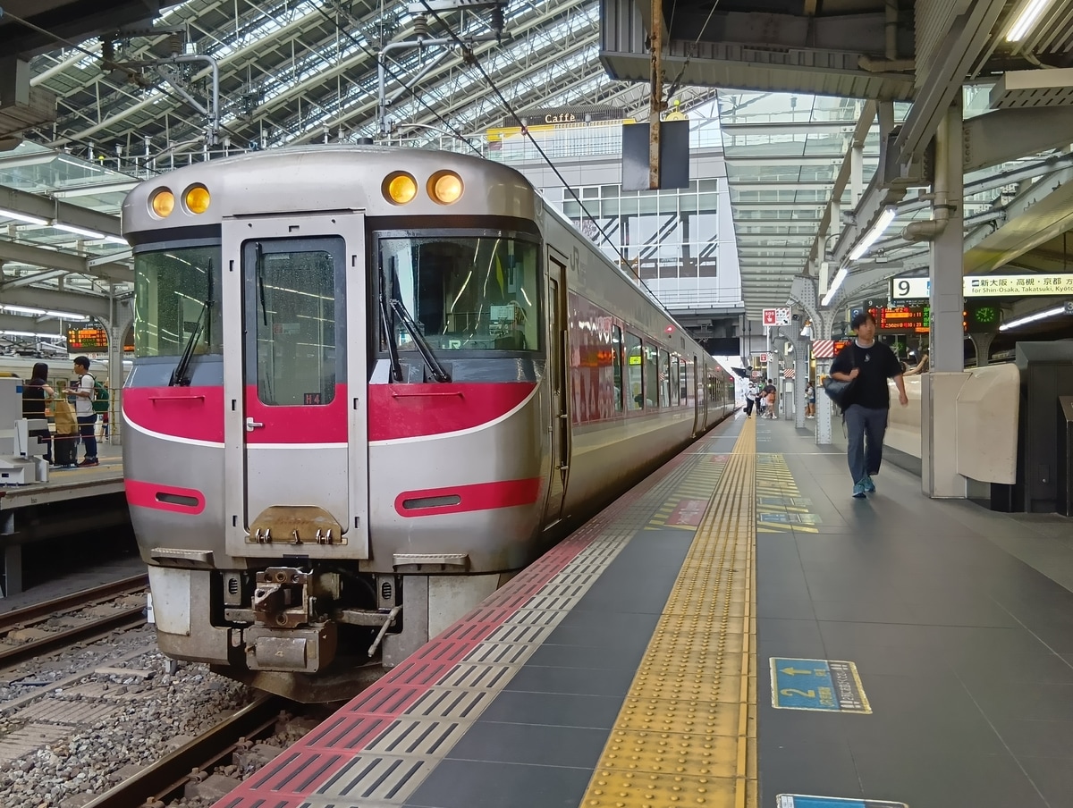 JR西日本 吹田総合車両所京都支所 キハ189系 H4