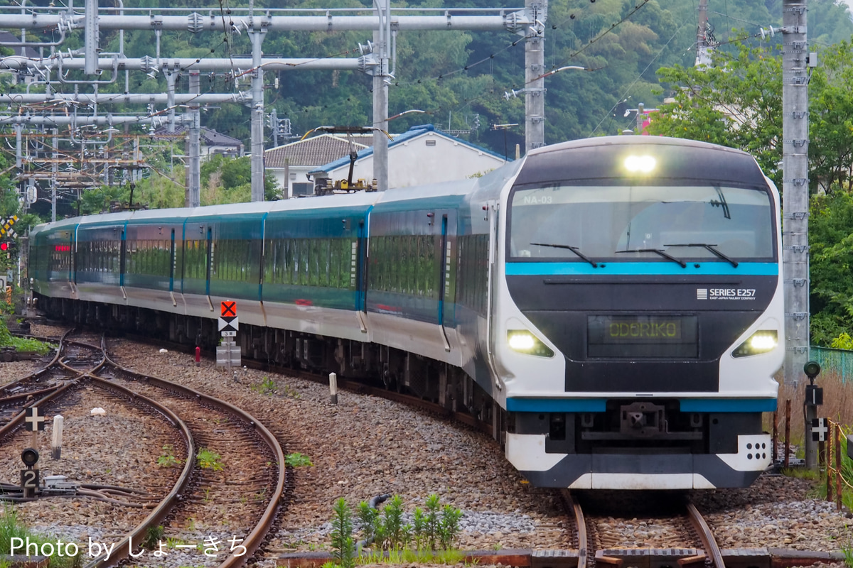JR東日本 大宮総合車両センター東大宮センター E257系 NA-03編成