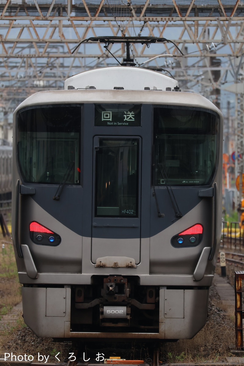 JR西日本 吹田総合車両所日根野支所 225系 HF402編成