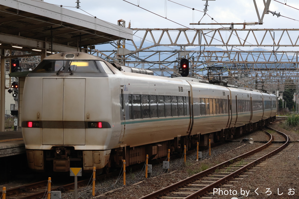JR西日本 吹田総合車両所日根野支所 289系 HD604編成