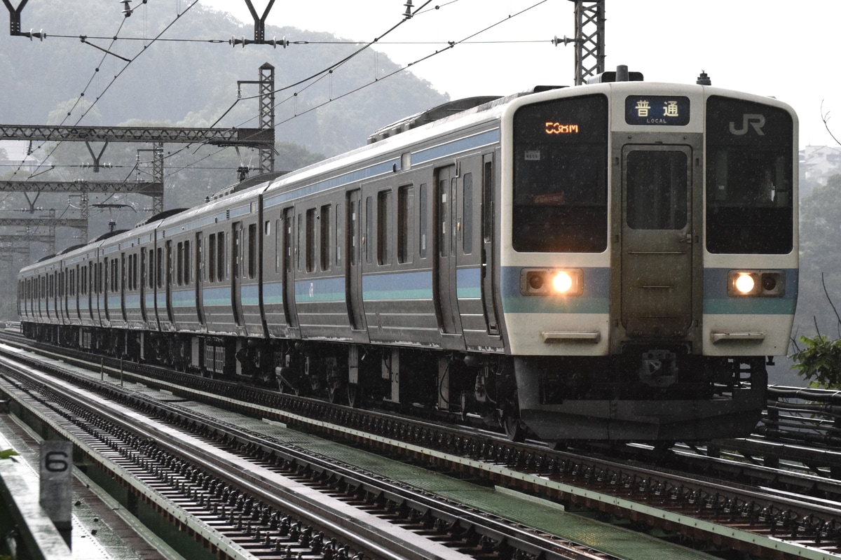 JR東日本 長野総合車両ベース 211系 ナノN609編成